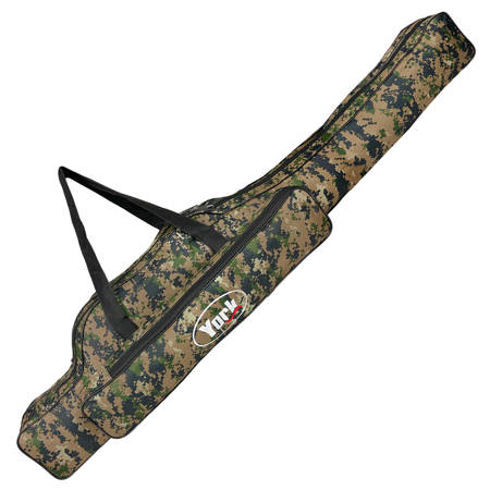 Dvoukomor. obal s kapsou, camo 160cm