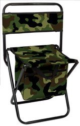 Woodland chair with back rest and bag