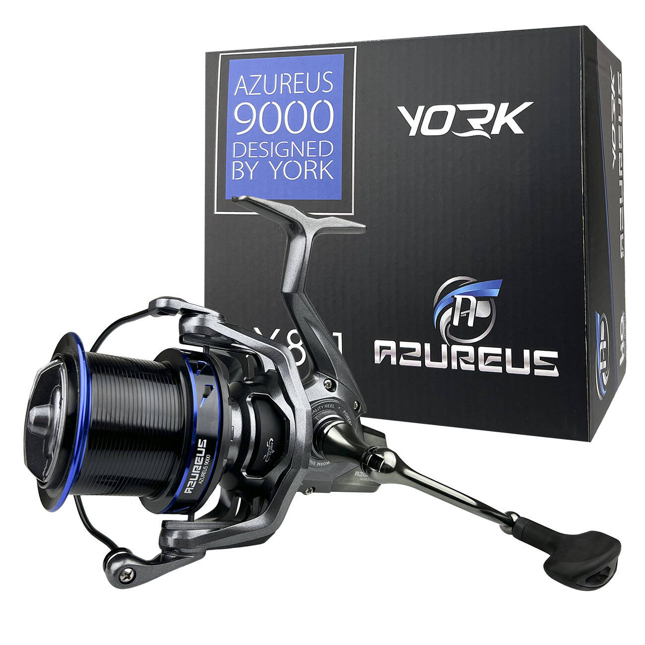 12KG Drag Carp Fishing Reel Extra Spool Front Rear Drag System Spinning Reel