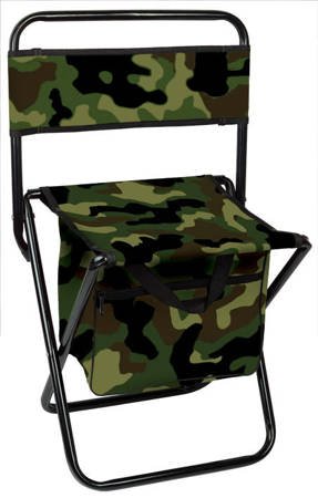 Woodland chair with back rest and bag