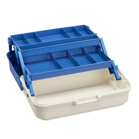 Panaro box with 2 shelves blue
