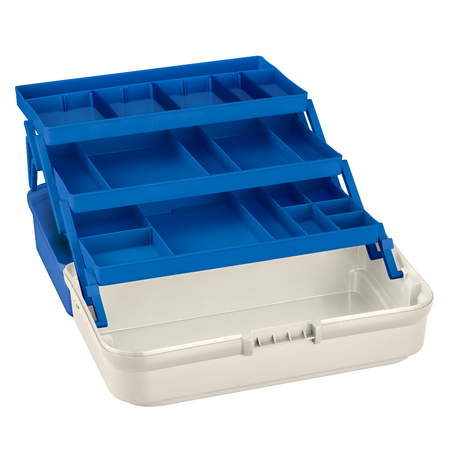 Panaro box with 3 shelves blue