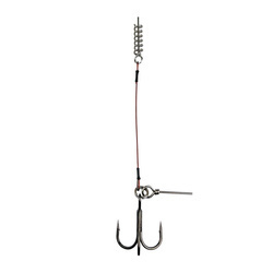 Professional rigging system with treble hook
