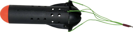 Swing feeder with cap