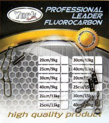 Przypon professional fluorocarbon 15kg 40cm 2szt