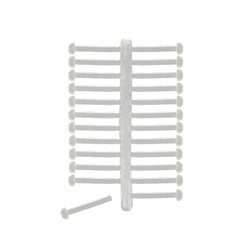 Silikonowe włosy do przynęty 22mm