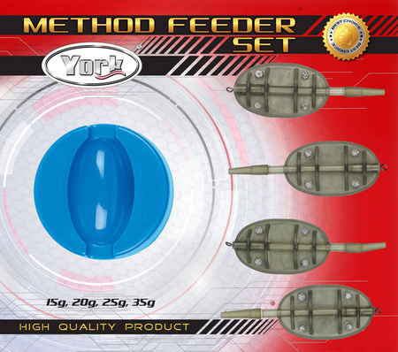 Zestaw York method 15, 20, 25, 35g + forma twarda