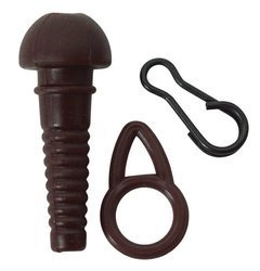 Safety sleeve with ring and clip 10pcs