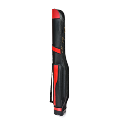 Three compartments Black&Red holdall 
