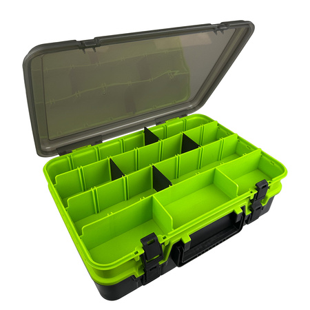 Adjustable two level large Green box