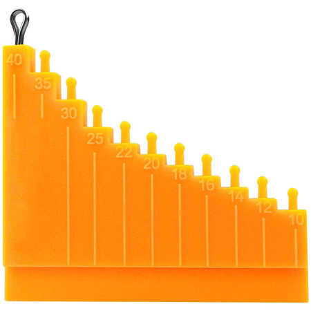 Boilie hair gauge