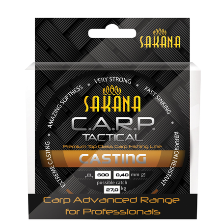 Monofilament Sakana C.A.R.P. Tactical Casting 0,40mm 300m