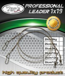 Przypon professional 1x19 9kg 25cm 2szt