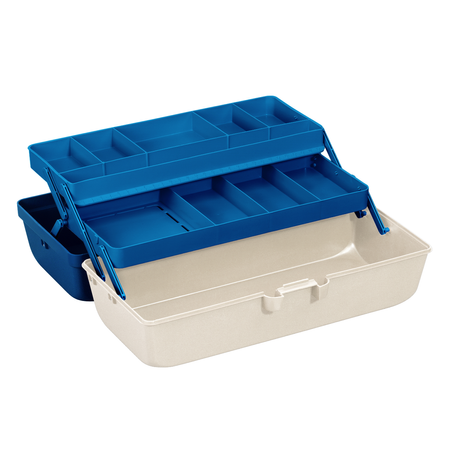 Panaro box with 2 shelves blue