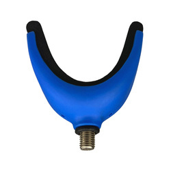 Blue foam rod rest