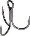 Treble hook short shanked black nickiel 25pcs