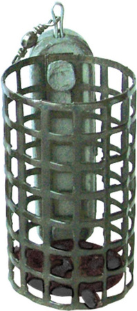 Koszyk metalowy okrągły 80g 30mm x 60mm