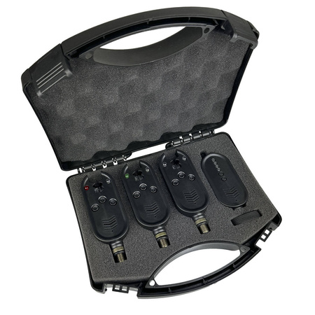 Bite alarm set with receiver 4+1