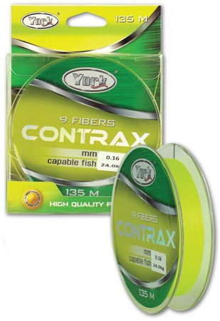 Braid Contrax fluo yellow 135m
