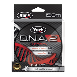 Braid D.N.A. 2 red 150m