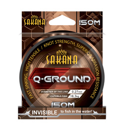 Sakana Q-Ground monofilament chameleon 150m