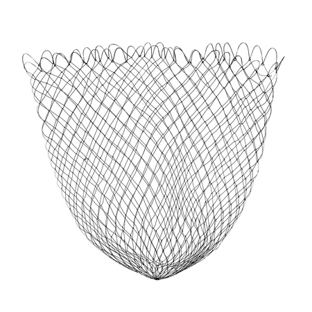 Net for landing net 60 x 60cm