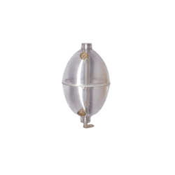 Oval float centre hole medium 10pcs