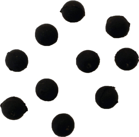 Rubber beads 5mm 10pcs