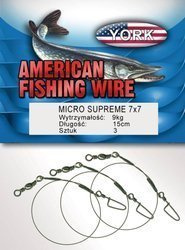 Micro Supreme leader with swivel and snap 6kg/20cm