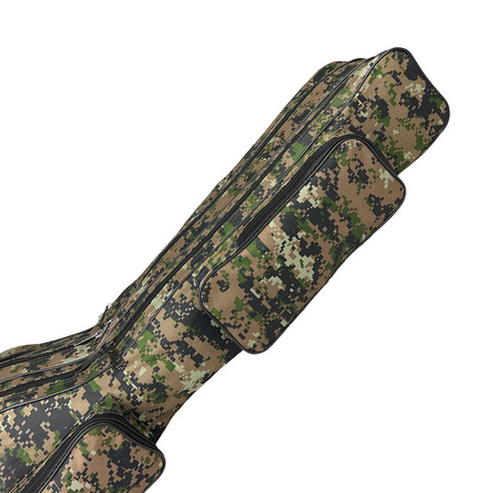 Pokrowiec camo trzykomorowy z 2 kieszeniami