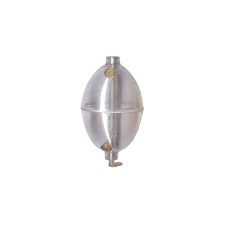Oval float centre hole medium 10pcs