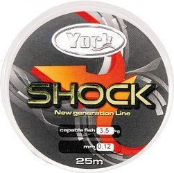 Vlasec York Mega Shock Návazec 0,20mm 25m 10ks