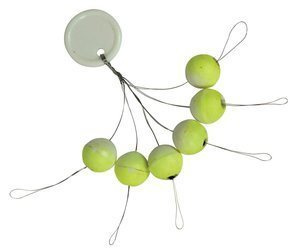 Green-white beads