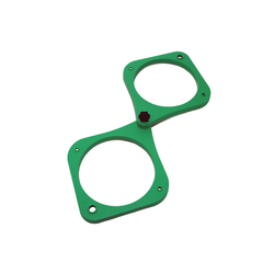 Foldable palette for fishing boxes 2x 118mm 