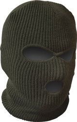 Balaclava green - 3 holes