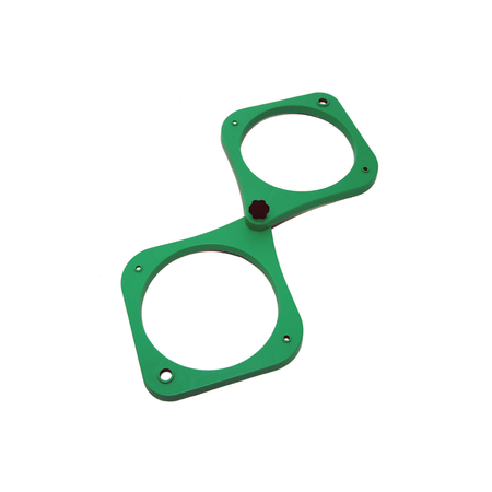 Foldable palette for fishing boxes 2x 118mm 