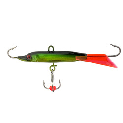 Balanced ice jig Pike