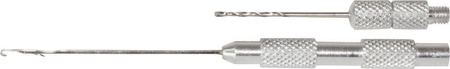 Boilie needle with drill