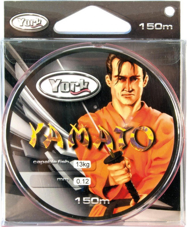 Plecionka York Yamato pomarańczowa 0,23mm 150m