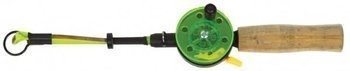 Ice fishing rod with reel