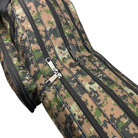 Tříkomor. obal-2 kapsy, camo 160cm