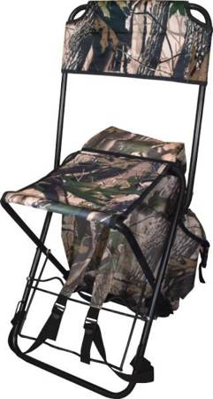 Krzesło York z plecakiem i oparciem 5803 kamuflaż